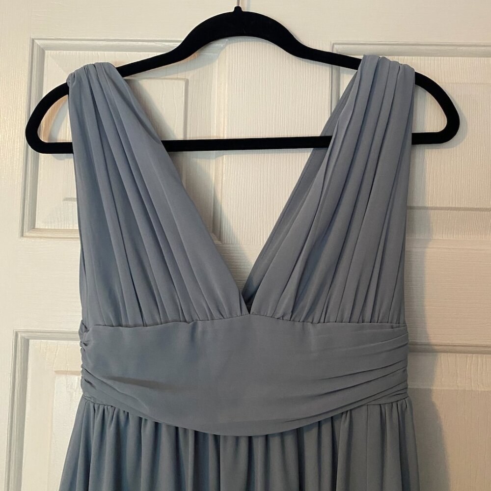 Lulus Dresses Heavenly Hues (Blue) Maxi Dress - Small